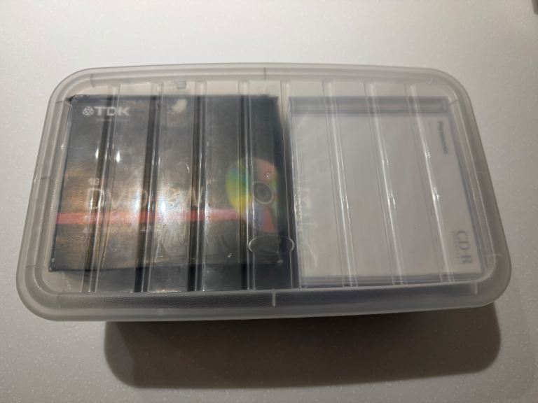 10x Re-writable CDs and 8x Re-Writable DVDs job lot