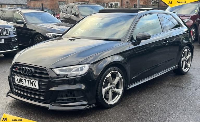 2017 Audi A3 2.0 TFSI Black Edition Hatchback 3dr Petrol S Tronic quattro Euro 6 (s/s) ( HATCHBAC...