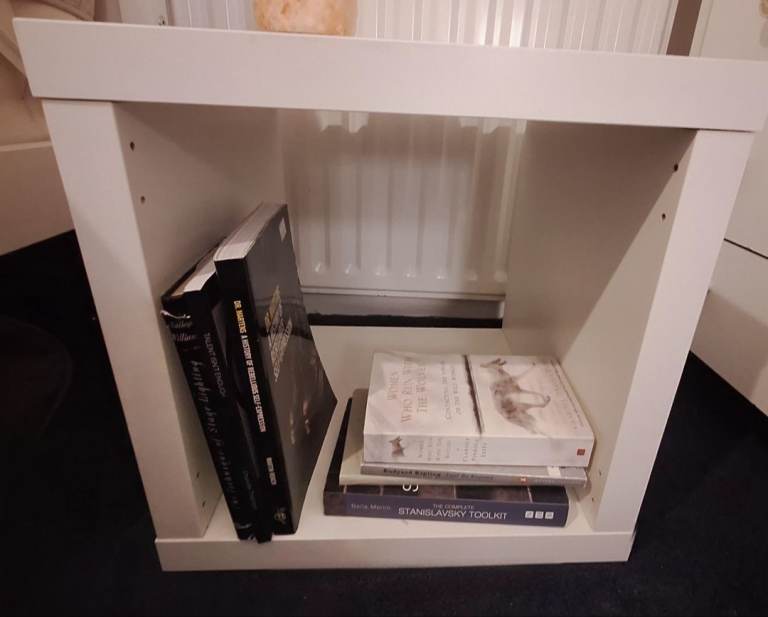 HABITAT Modular Single Square Shelf Unit - White