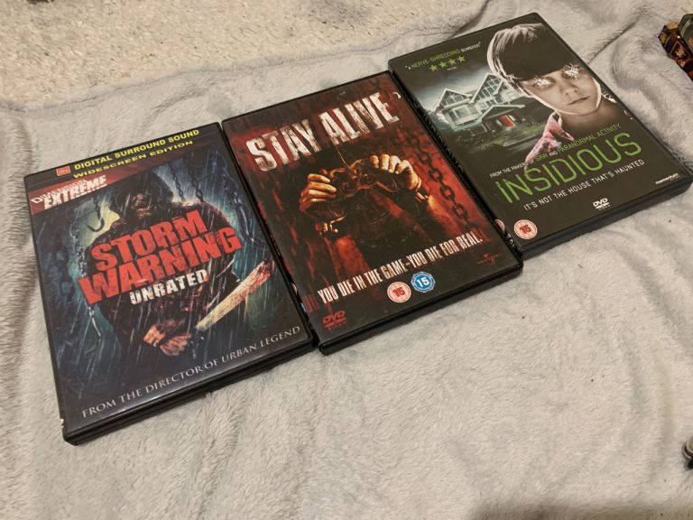 horror dvds