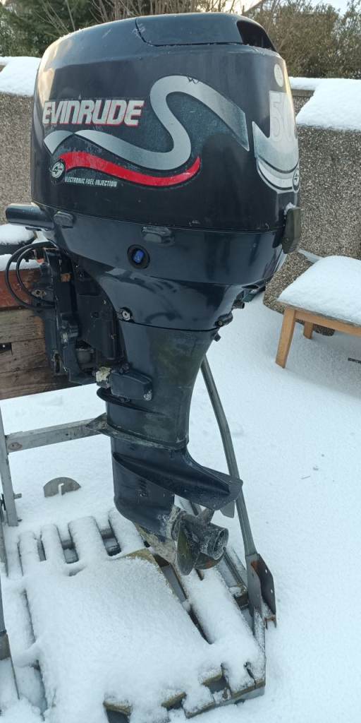 Evinrude Suzuki 50 hp efi outboard 
