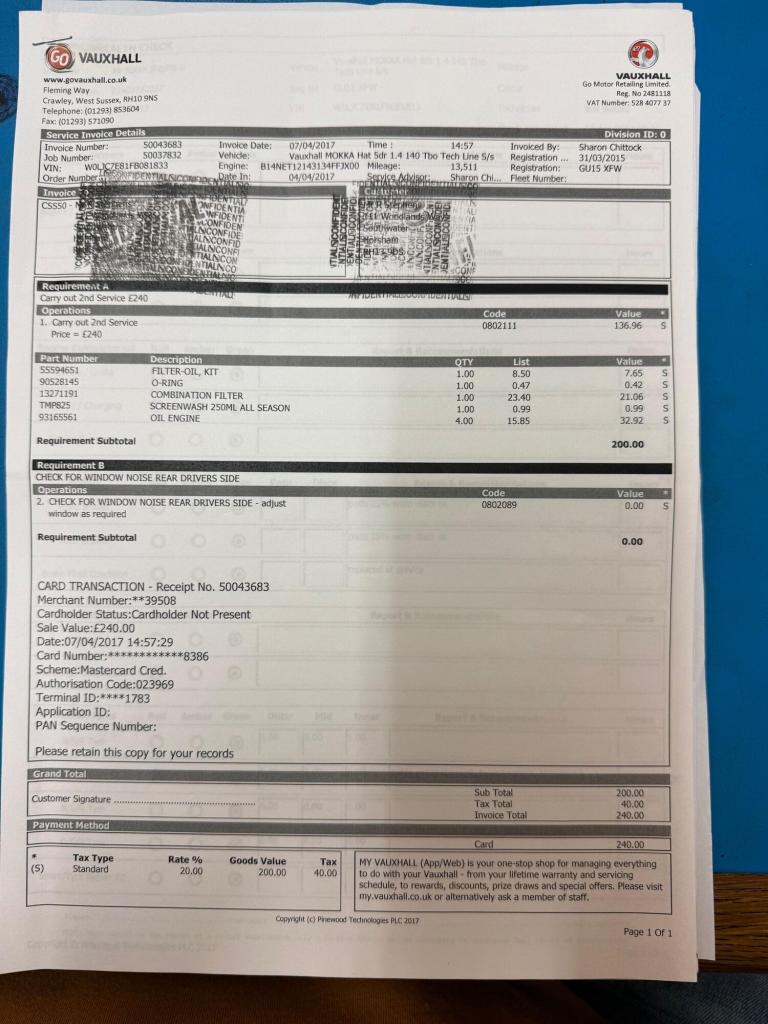 2015 Vauxhall Mokka 1.4T Tech Line 5dr HATCHBACK PETROL Manual