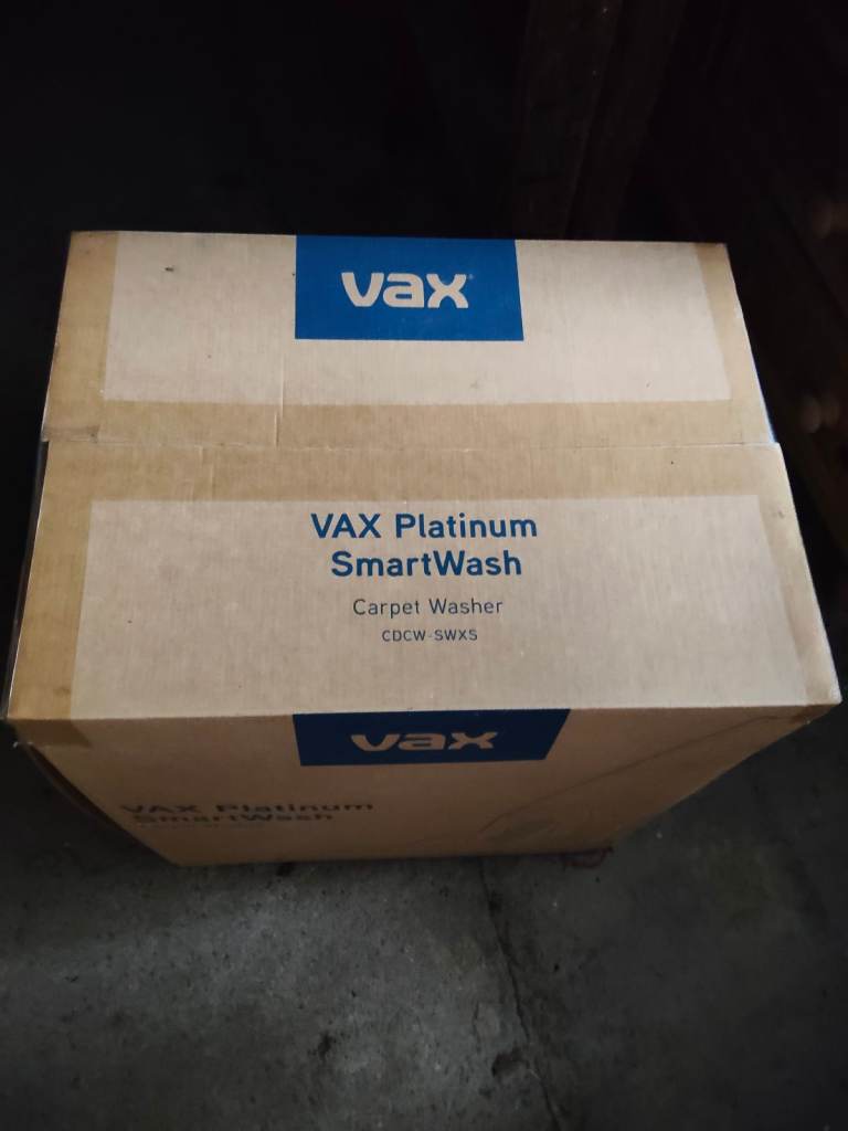 Vax Platinum SmartWash Carpet Washer - Brand New in Box