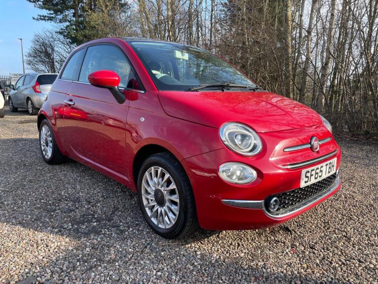 2016 Fiat 500 1.2 Lounge Euro 6 (s/s) 3dr Hatchback Petrol Manual