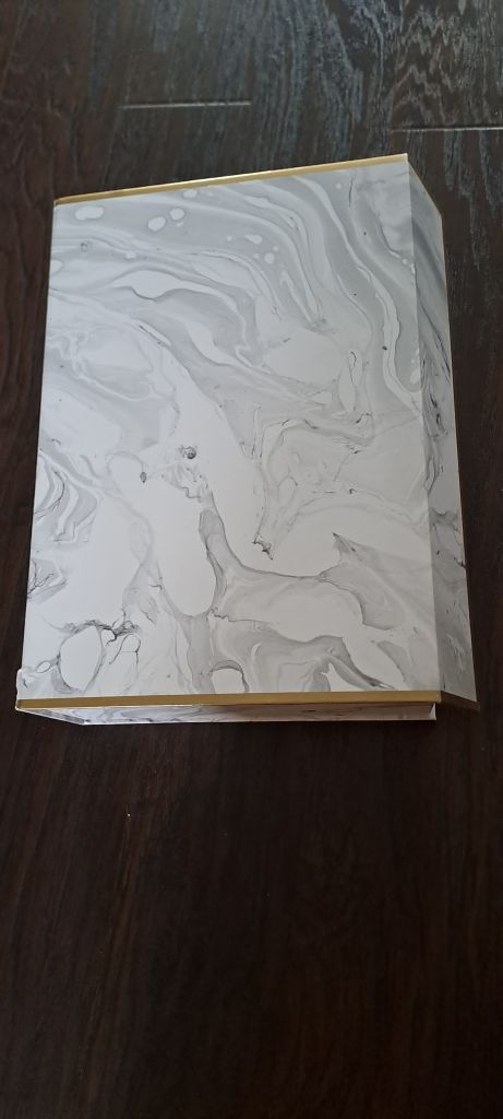 White decorative box -art box or storage box