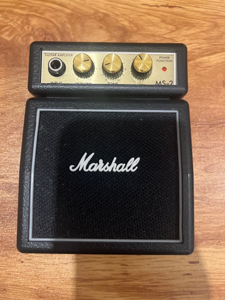 Marshall MS-2 Micro Amp with Power Cable