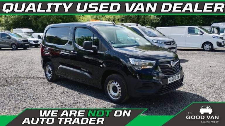 2020 Vauxhall Combo Edition L1 Turbo D 2000 KG 100 PS With Air Conditioning, Electric Windows,  P...