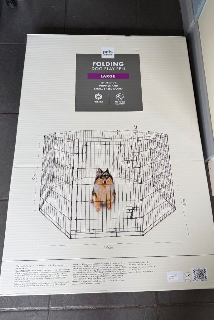 Brand New Unopened Dog Play Pen