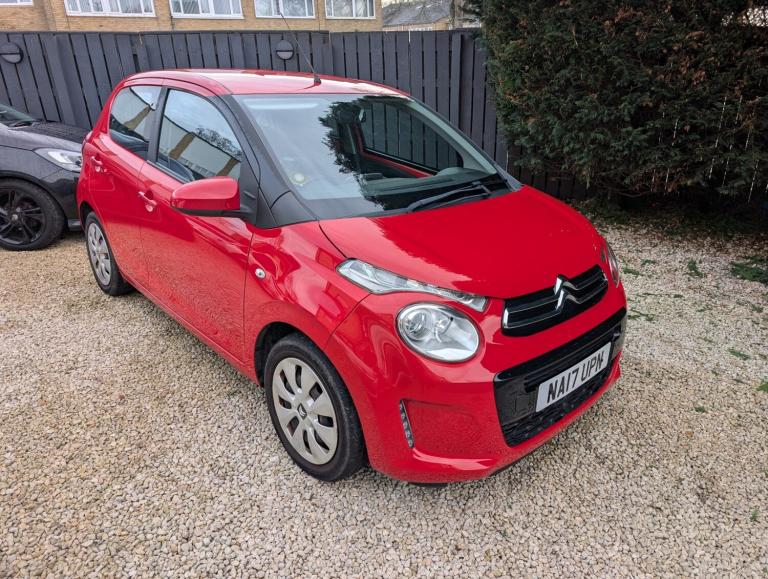 2017 Citroen C1 1.0 VTi Feel 5dr Red Hatchback Manual  HATCHBACK Petrol Manual