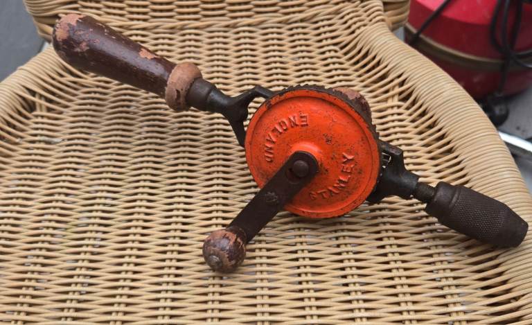 Vintage Stanley Hand Drill – Good for Collectors/Use