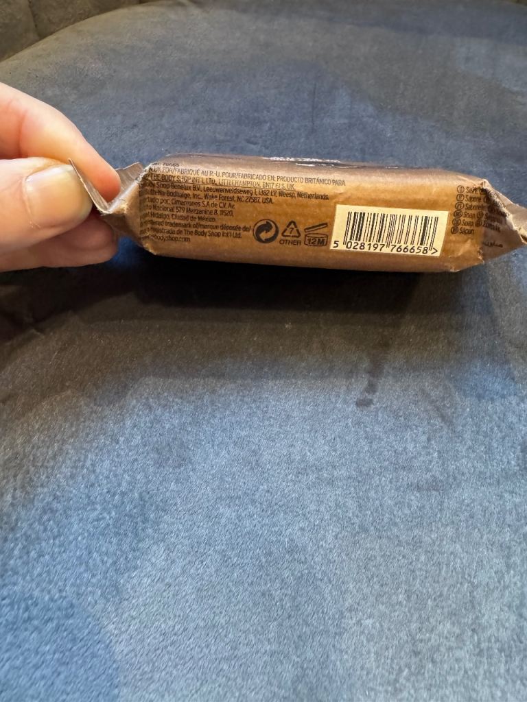 RARE/DISCONTINUED The Body Shop Coconut Soap Bar - NEW & UNUSED