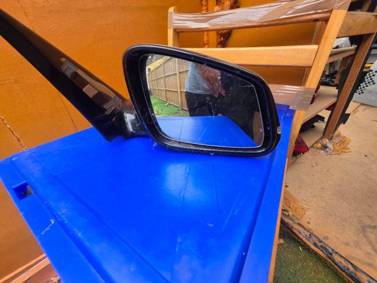 BMW 1 SERIES F20 5 DOOR M SPORT RIGHT DRIVER SIDE WING MIRROR GRAY POWER FOLDING 5 PIN Parts