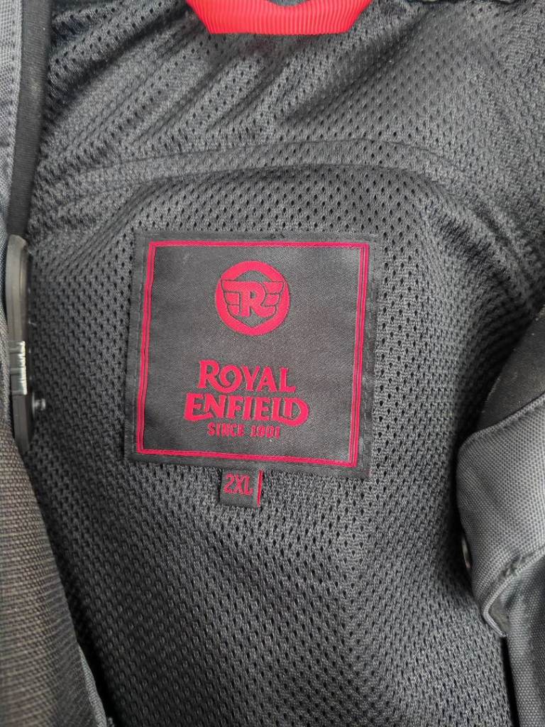Royal Enfield XXL motorcycle jacket 