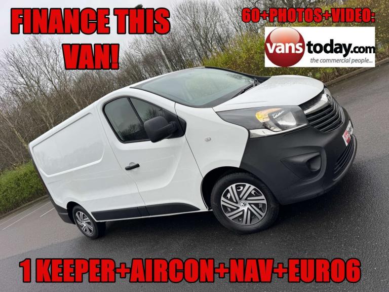 2019 Vauxhall Vivaro 1.6 Vivaro  2700 CDTI S/S SWB + AIRCON + NAV Panel Van Diesel Manual