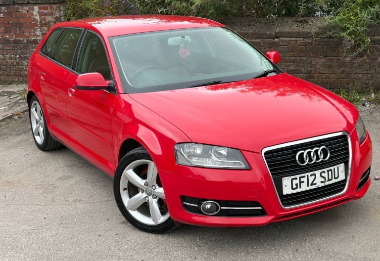 2012 12 Audi A3 Sport 1.6 TDi 5dr S-Tronic Automatic £35 Year Road/Tax  