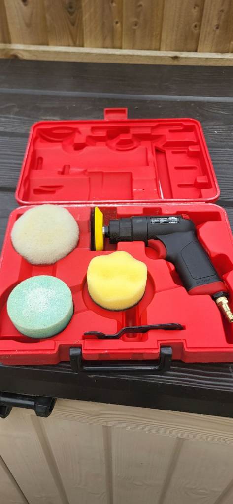 Air polishing tool. Boxed.