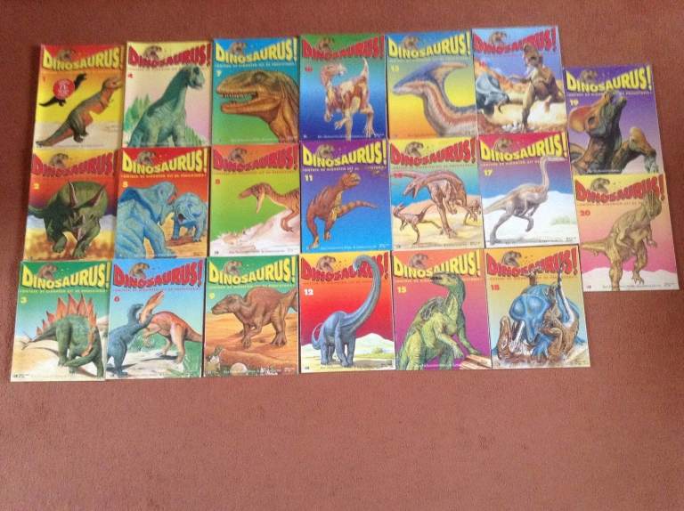Dinosaurus! Ontdek de giganten uit de prehistorie. No 1-20, 1993. DeAgostini