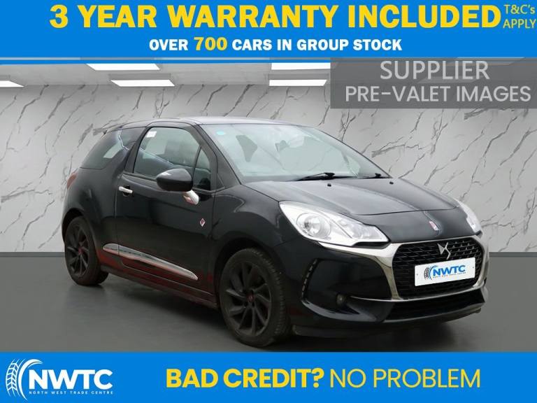 2017 DS Automobiles DS 3 1.2 PureTech Performance Line Hatchback 3dr Petrol Manual Euro 6 (s/s) (...