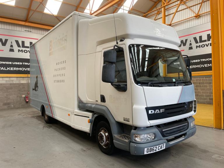 DAF LF45 160 4X2 7.5 TONNE REMOVAL/BOX TRUCK - 2013 - DB62 CAT