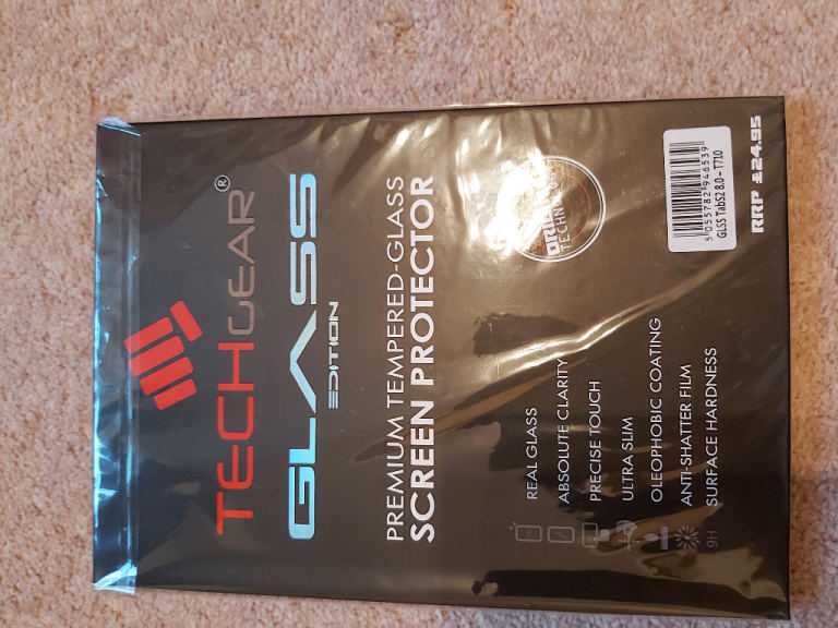 Premium Brand New, unused Tempered Glass Screen protector Samsung Galaxy S2 8.0inch