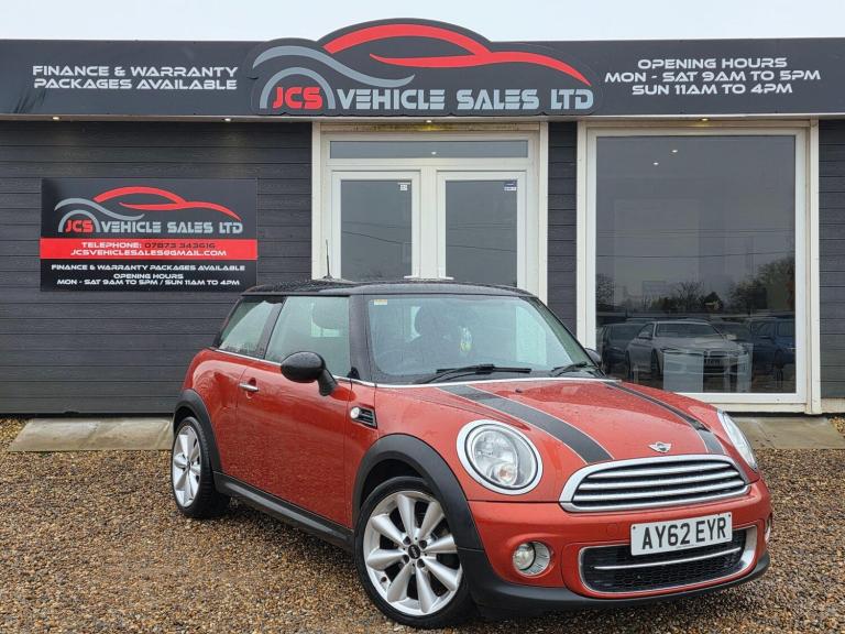 2012 MINI Hatch 1.6 Cooper D 3dr HATCHBACK DIESEL Manual