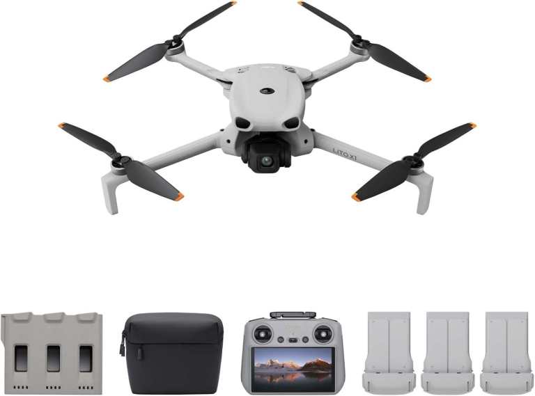 DJI Lito X1 Fly More Plus (52min batts) extras, used once, Care Refresh 128GB Integral Micro SD