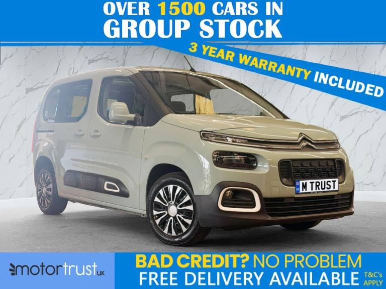 2019 Citroen Berlingo 1.2 PureTech Feel M MPV 5dr Petrol Manual Euro 6 (s/s) (110 ps) MPV Petrol ...