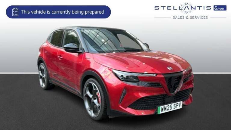 2025 Alfa Romeo Junior 54kWh Elettrica Veloce SUV 5dr Electric Auto (280 ps) SUV Electric Automatic