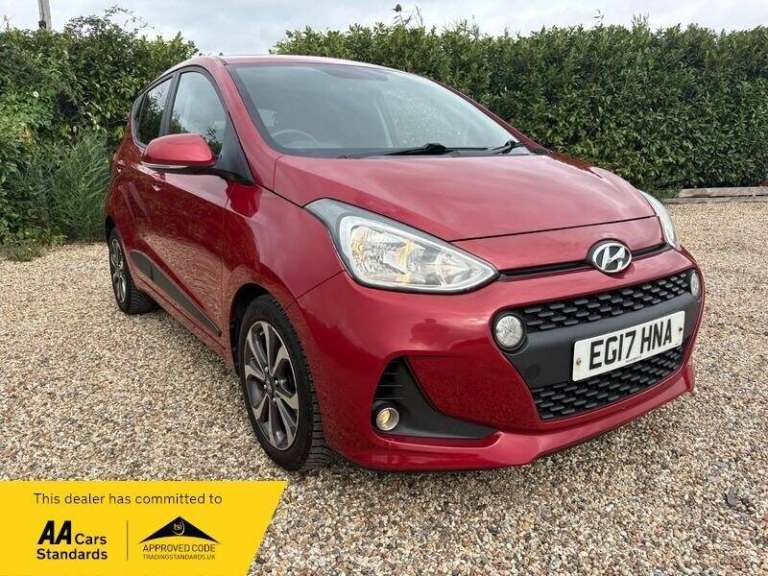 2017 Hyundai i10 1.2 Premium SE 5dr HATCHBACK PETROL Manual