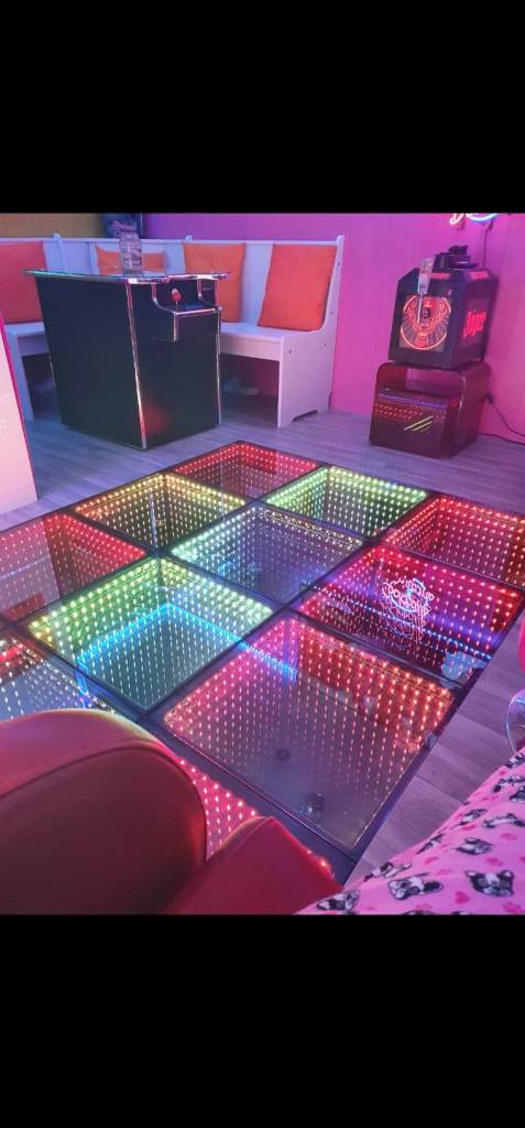 Infinity led dance floor . Collection 