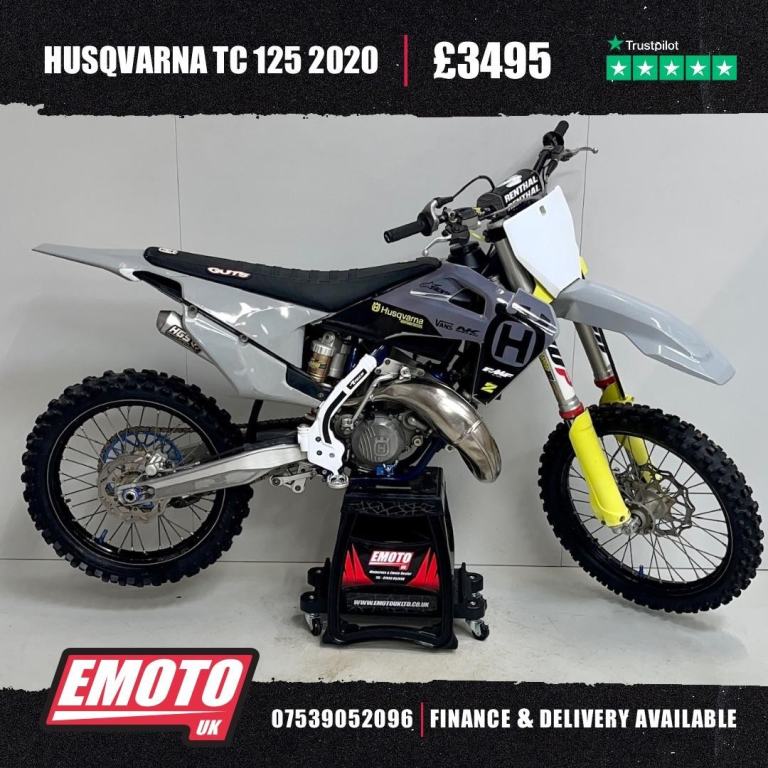 HUSQVARNA TC 125 2020 Motocross Bike 125cc SX @EmotoUK - Finance Available 