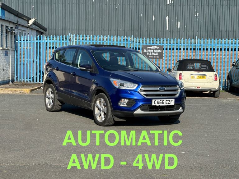 AUTOMATIC / AWD | 2017 Ford Kuga 2000cc Diesel ULEZ | Premium Luxury SUV | Nav&Cam | Keyless
