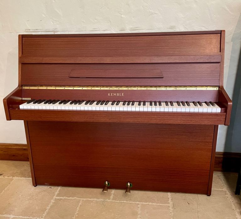 Small Kemble upright piano includes delivery & warranty