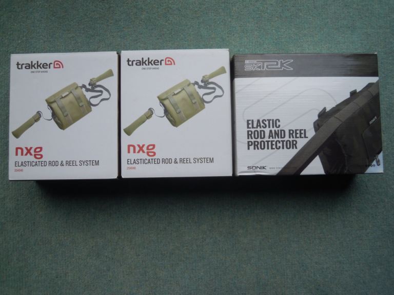 Trakker & Sonik Elastic Rod & Reel Protector