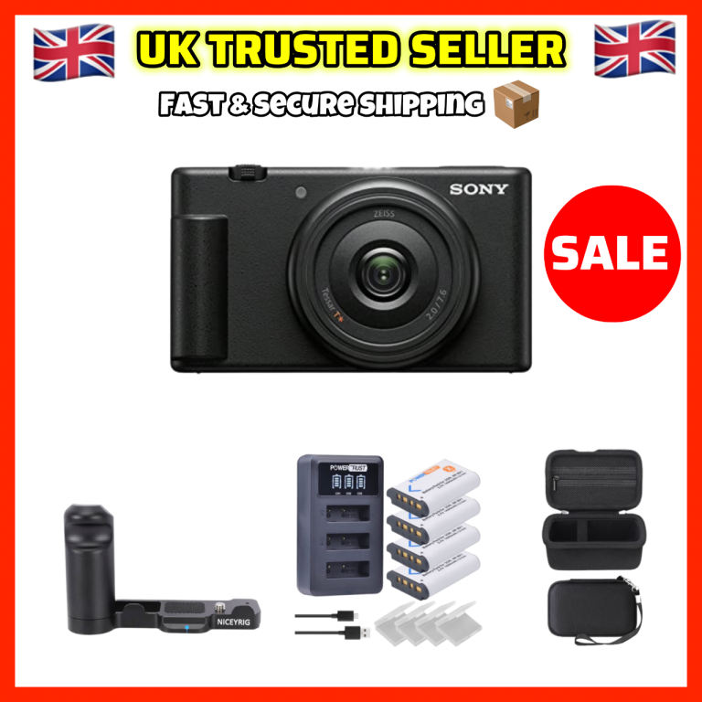 🔥HOT DEAL🔥 SALE 🔥 Sony ZV-1F 20.1MP Compact Digital Vlog Camera Black