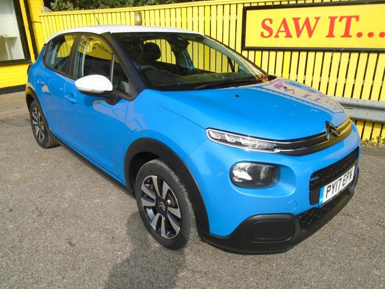 2017 Citroen C3 1.2 PureTech Feel Hatchback 5dr Petrol Manual Euro 6 (68 ps)