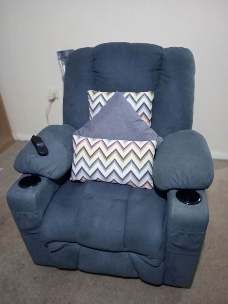 ELECTRIC RECLINER CHAIR AND ALSO HELPS PEOPLE WITH POOR MOBILITY TO STAND UP.