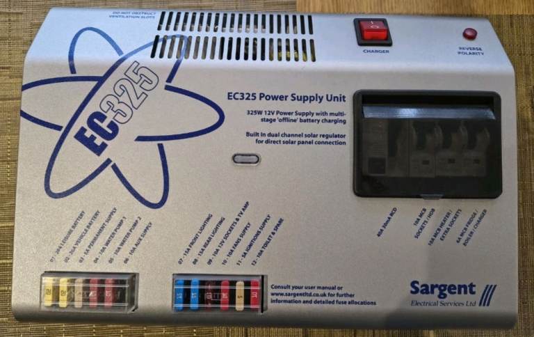 Sargent EC325 PSU & Control panel