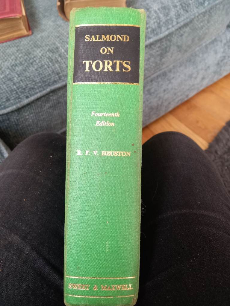 Salmonds on Tortd 1965 14th edition