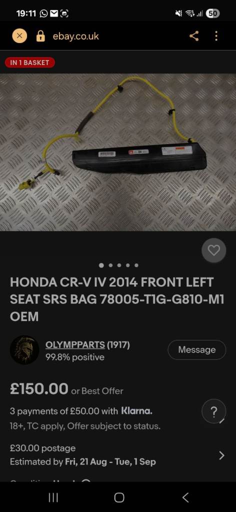 Honda civic car parts 