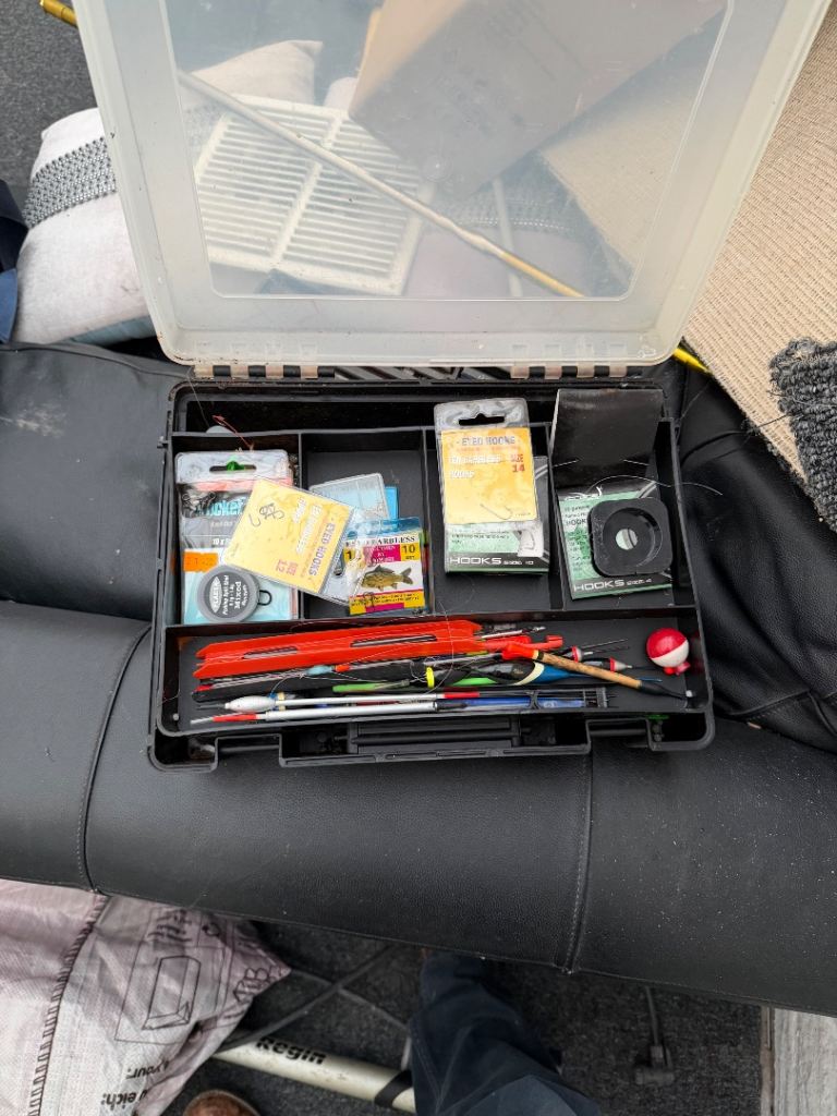 Fishing box with bits 
