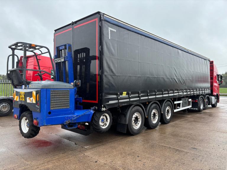 SDC Curtainsider trailer 40 foot Moffet brackets ENXL curtains tested 