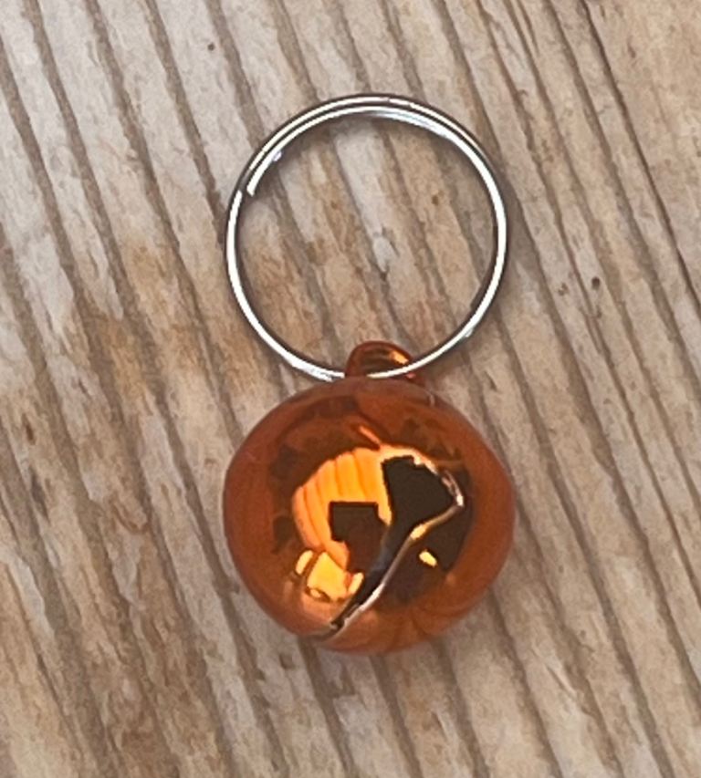 Cat bell brand new. Orange. £1