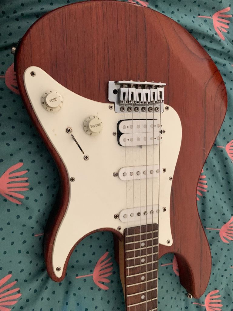 Early Vintage strat style guitar 