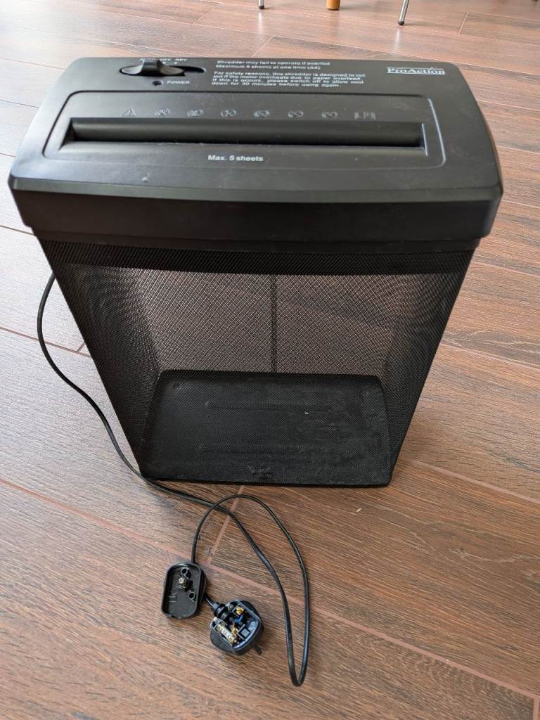 Small shredder, working but needs repair
