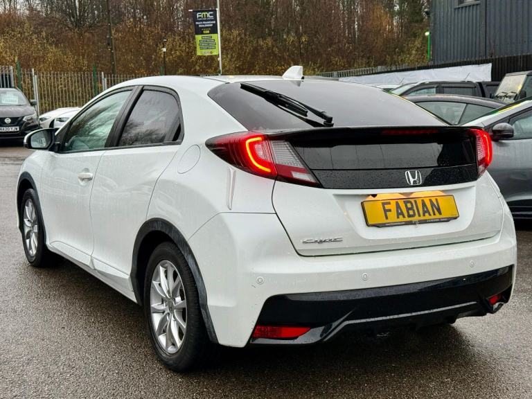 2015 Honda Civic 1.6 i-DTEC SR Euro 5 *Pearl White - Pan Roof - 60 MPG**