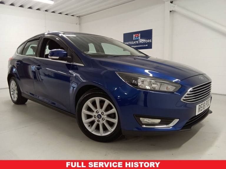 2018 18 FORD FOCUS 1.0T ECOBOOST TITANIUM HATCHBACK 5DR PETROL MANUAL EURO 6 (S/
