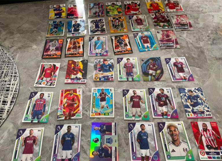 Football Trading Cards  - Good Condition