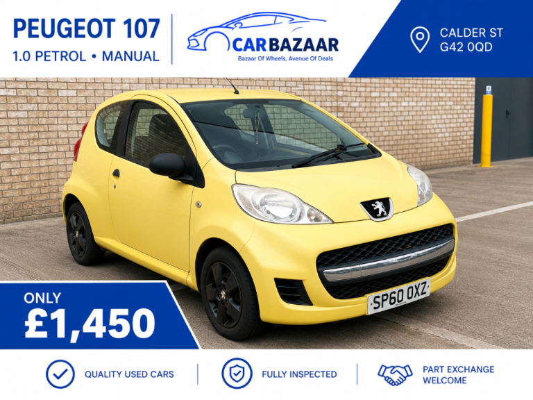 Peugeot 107 1.0 Peteol | 110 k miles 