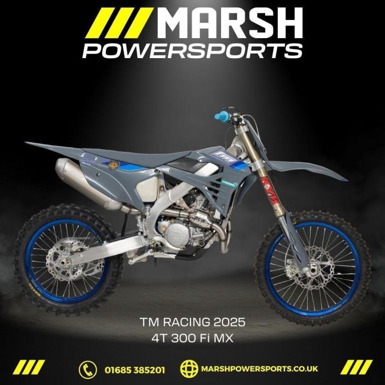 TM Racing 4T 300 Fi MX 2025 Model - TM Racing Dealer - Reserve Now!